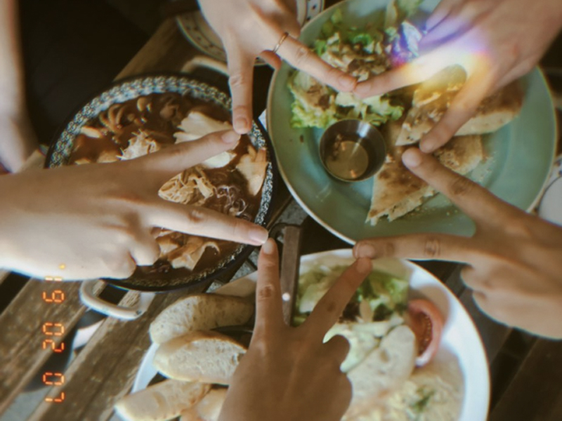 메디블록 랜덤 점심 식사 문화