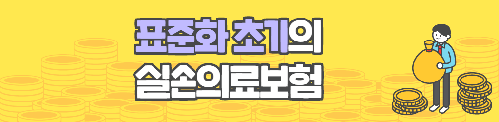 표준화 초기의 실손의료보험 